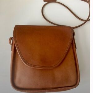 Coach Brown Leather Crossbody Bag